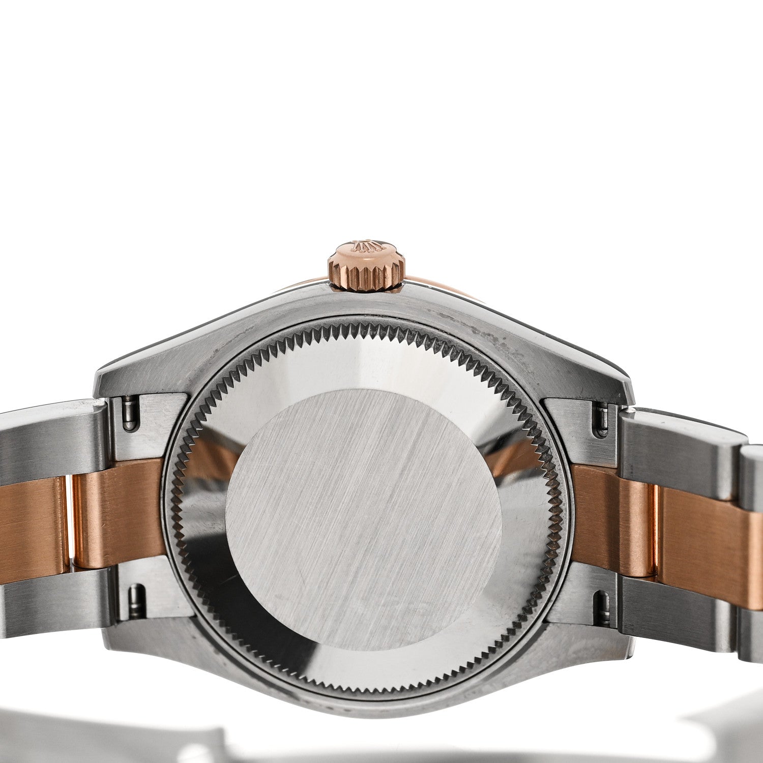 Rolex Stainless Steel 18K Everose Gold 31mm Oyster Perpetual Datejust Watch Sundust Roman 278271 4 of 5