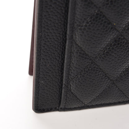 Chanel Caviar Quilted Card Holder Wallet Black 8 of 8