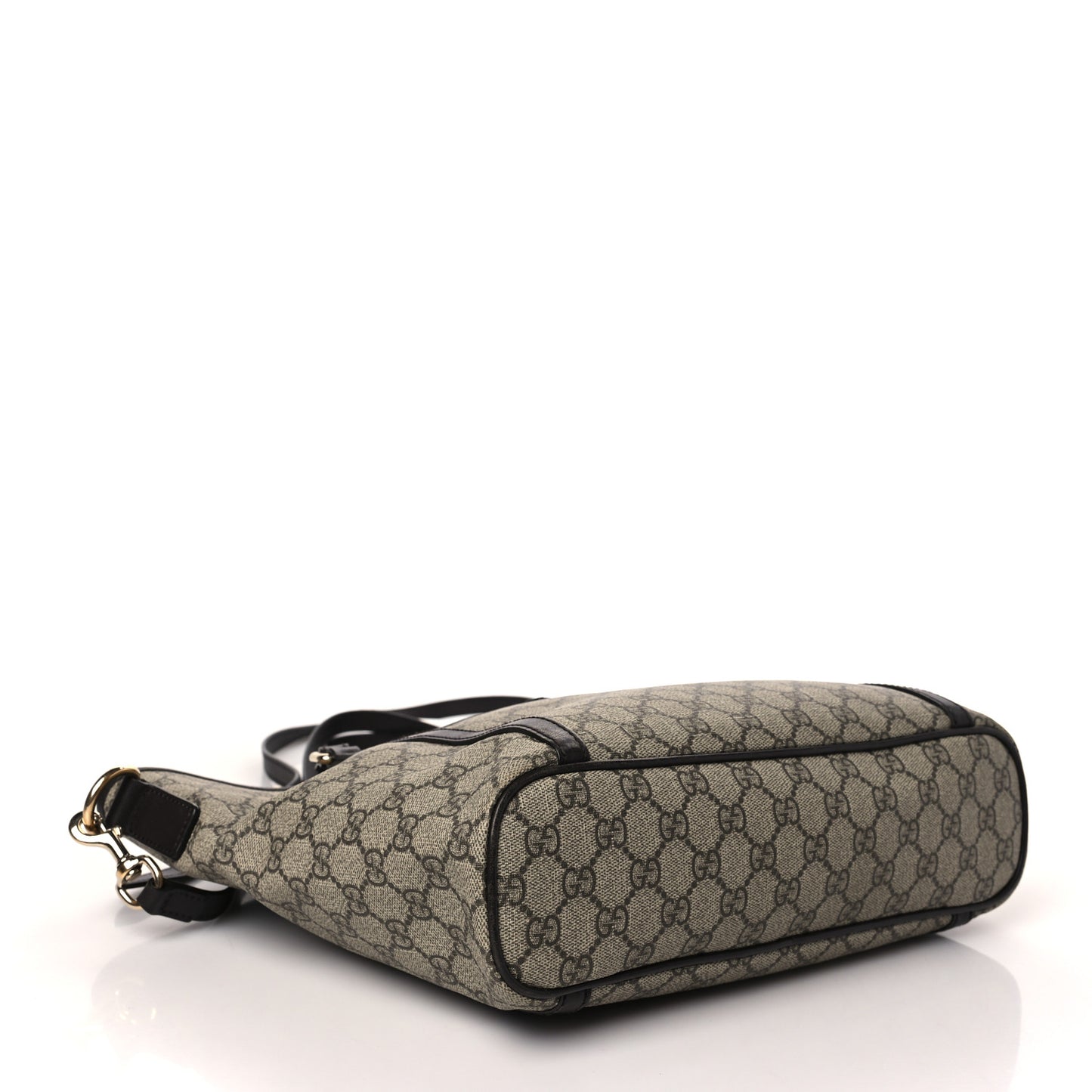 GG Supreme Monogram Medium Joy Tote Dark Brown