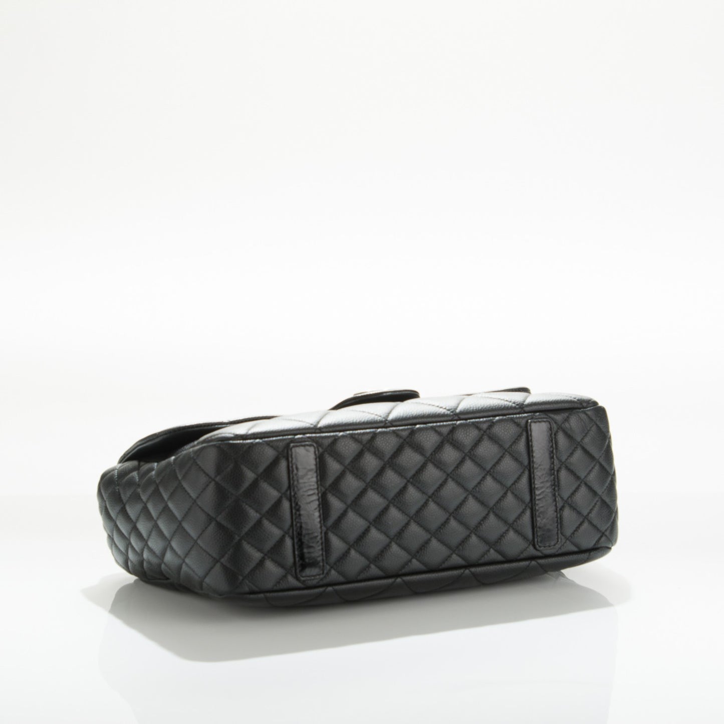 Caviar Quilted Coco Casual Flap Black