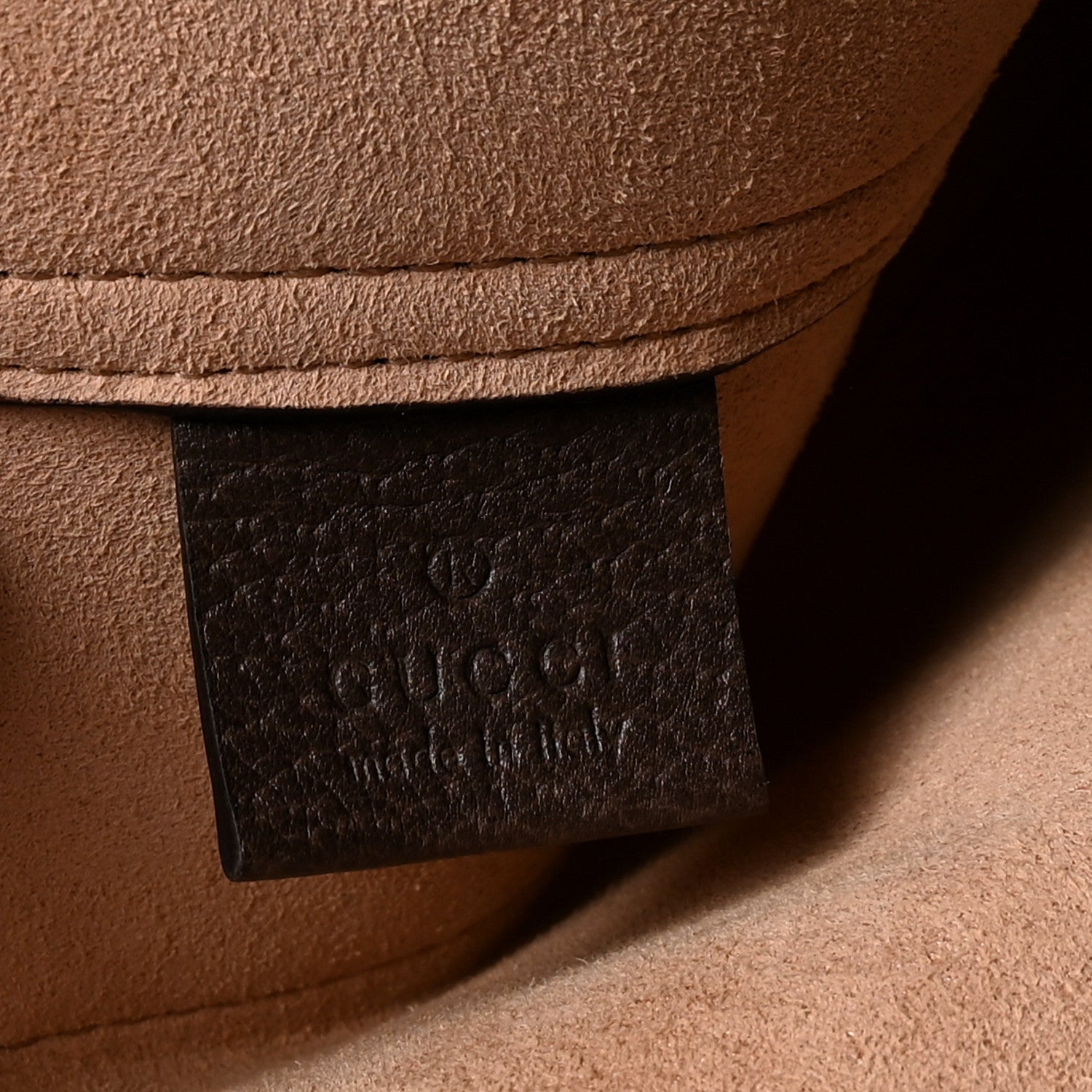 Gucci GG Supreme Monogram Web Large Ophidia Vertical Shopping Tote Brown 6 of 10
