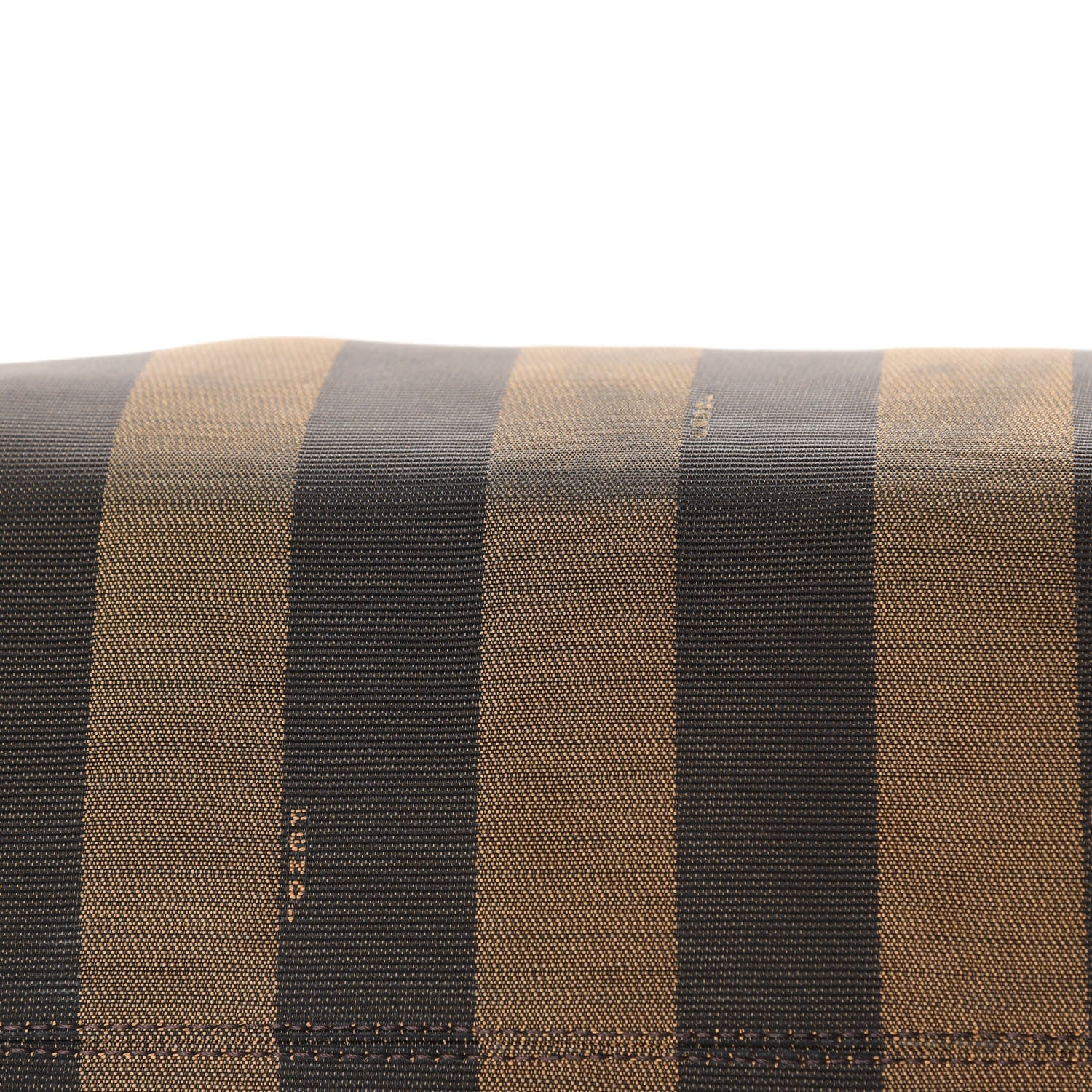 Fendi Pequin Cuoio Vegetale Large Hobo Tobacco Black Cuoio 15 of 16