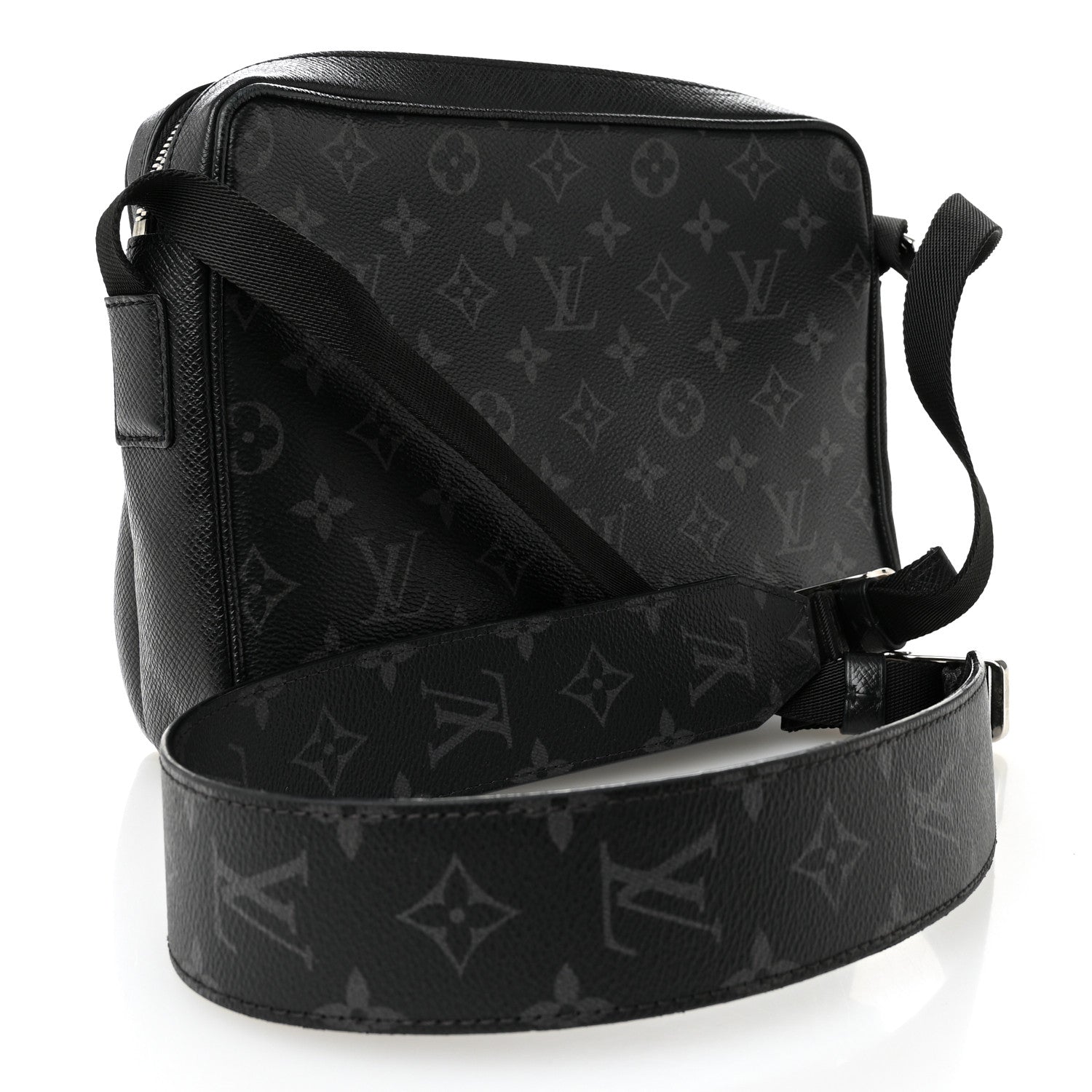 Louis Vuitton Taiga Monogram Eclipse Outdoor Messenger Black 3 of 10