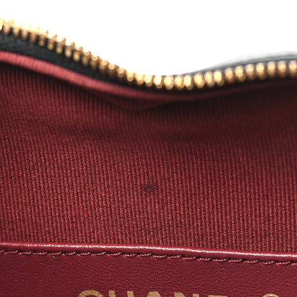 Chanel Lambskin Quilted CC In Love Heart Bag Black 9 of 9