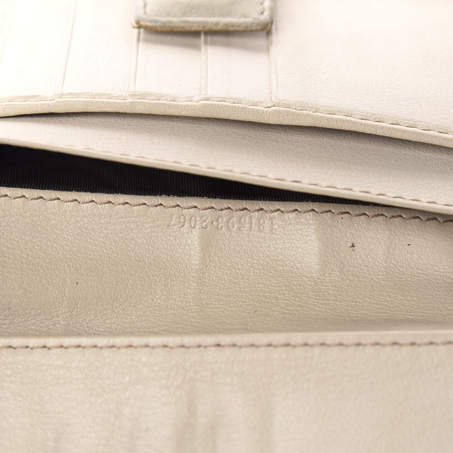 Monogram New Britt Continental Snap Wallet Off White