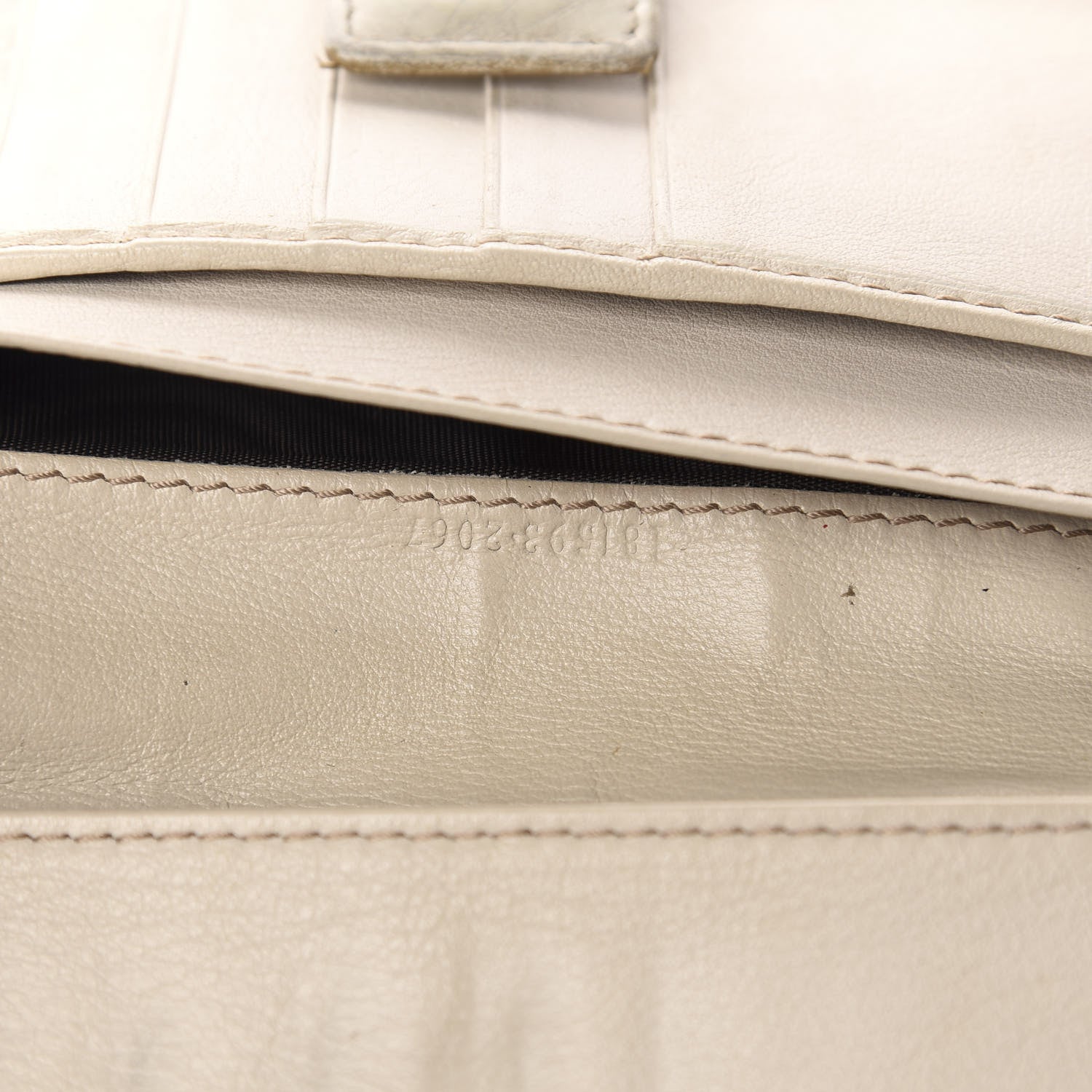 Gucci Monogram New Britt Continental Snap Wallet Off White 15 of 15