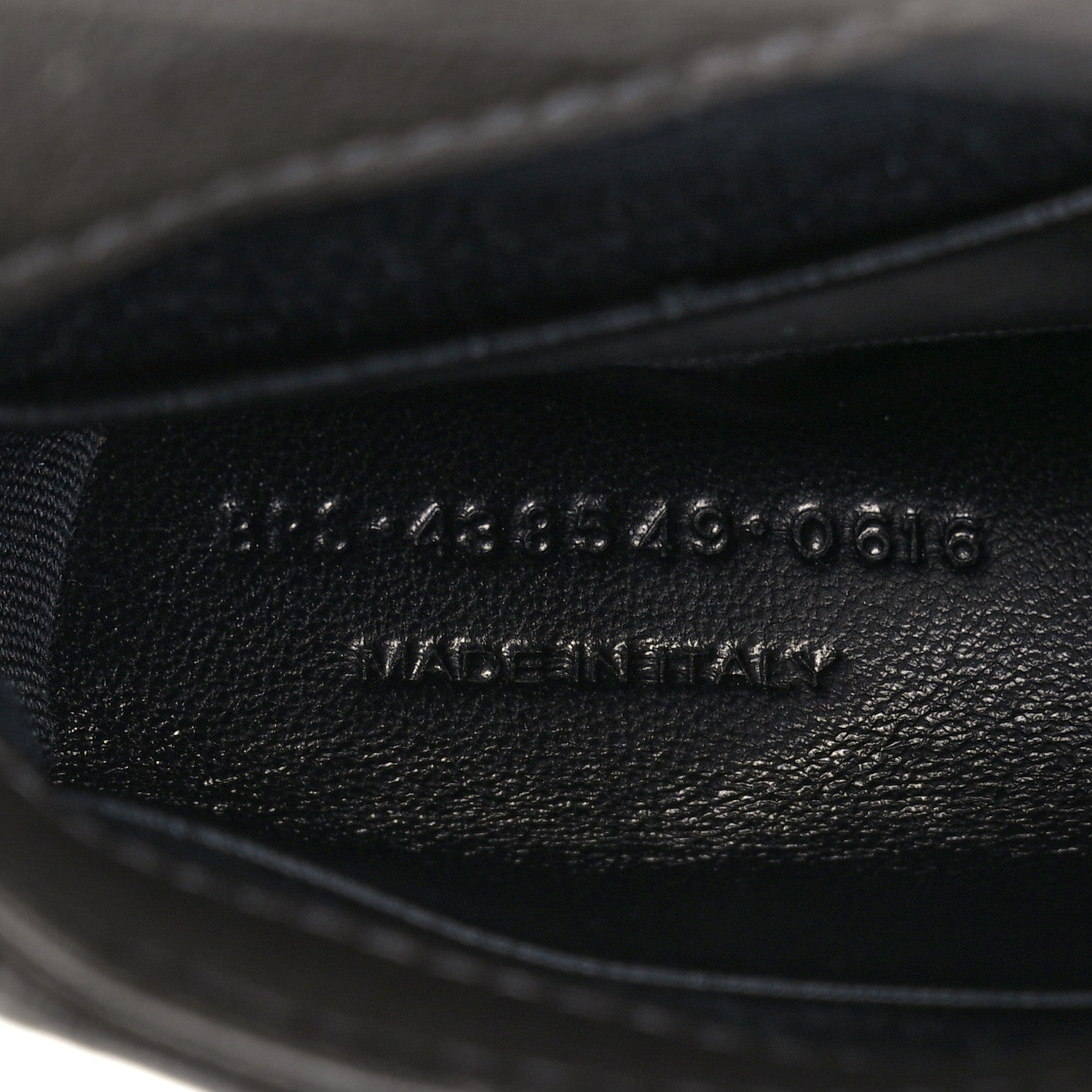 Saint Laurent Sheepskin Matelasse Chevron Monogram Mini College Bag Dark Anthracite 7 of 10