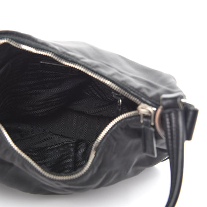 Prada Tessuto Nylon Shoulder Bag Black 5 of 14