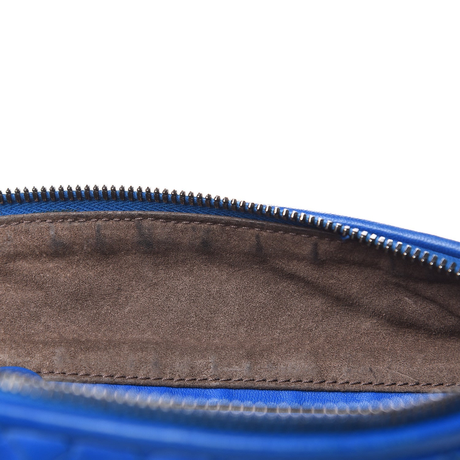 Bottega Veneta Nappa Intrecciato Nodini Crossbody Messenger Signal Blue 13 of 15