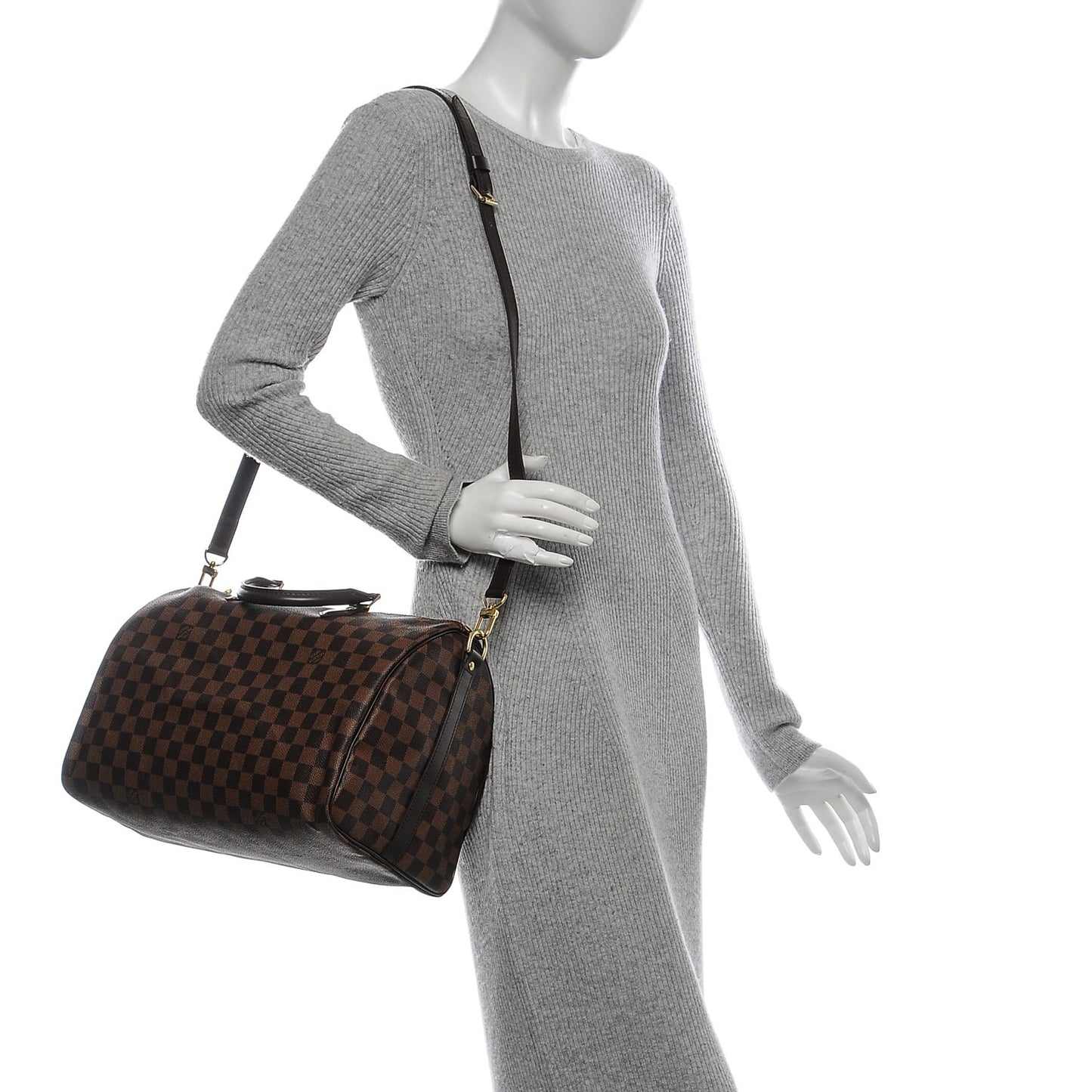 Damier Ebene Speedy Bandouliere 35