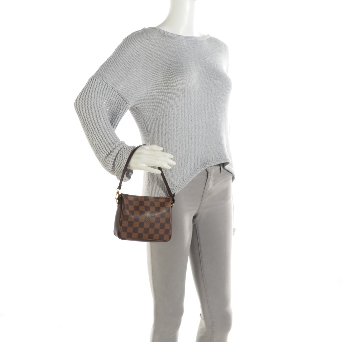 Damier Ebene Trousse Make Up Bag Pochette