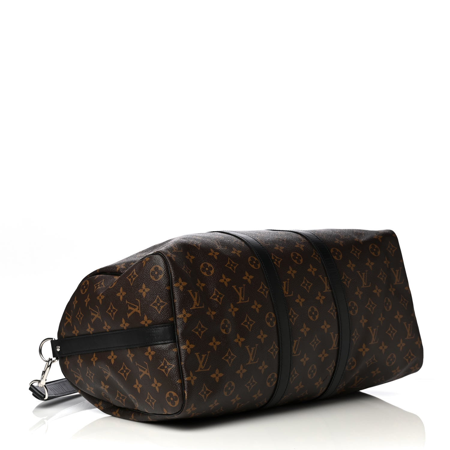 Louis Vuitton Monogram Macassar Keepall Bandouliere 45 4 of 14