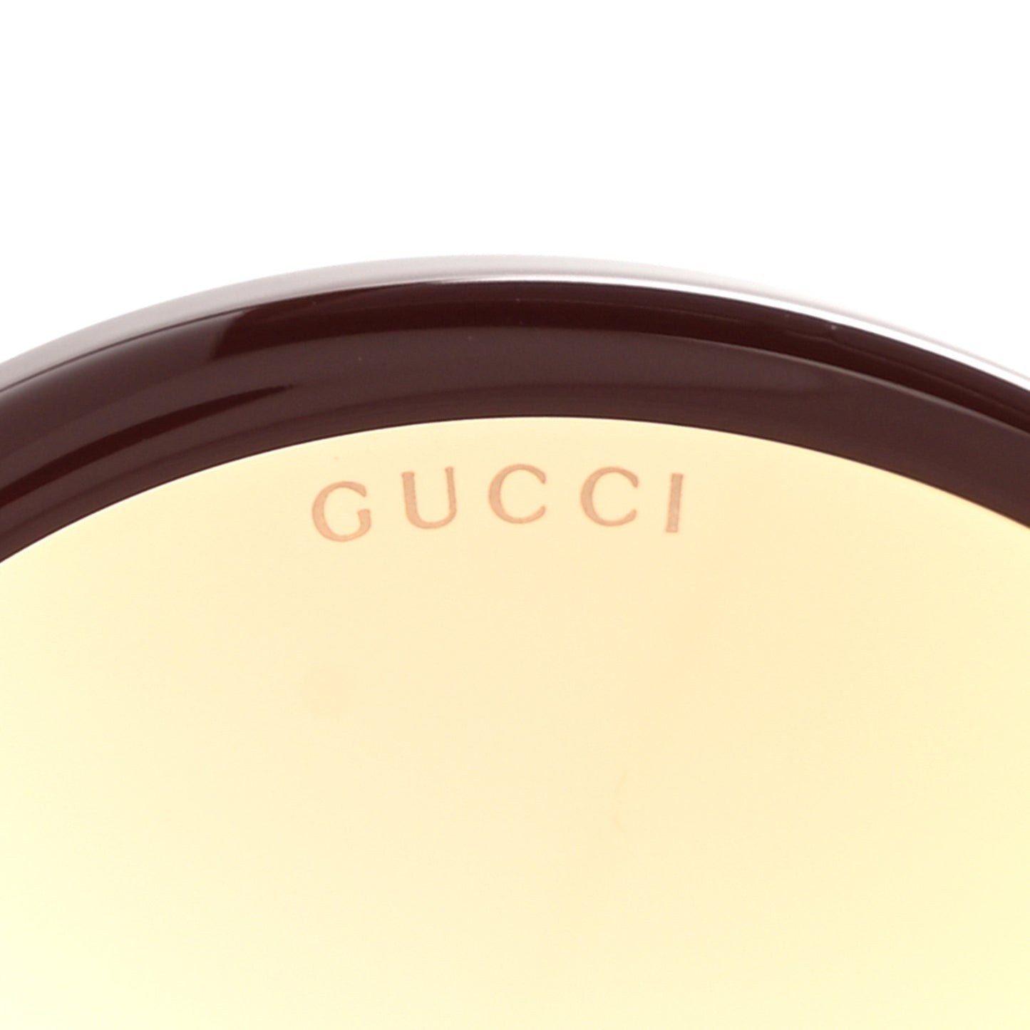 Acetate Round Sunglasses GG1067S Red Tortoiseshell