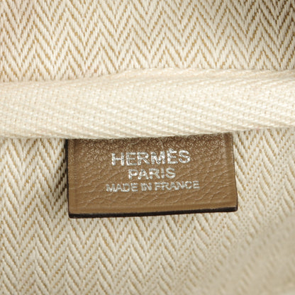 Hermes Taurillon Clemence Victoria II Travel 43 Etoupe 11 of 11