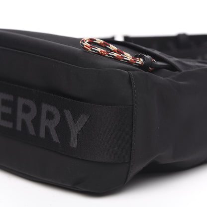 Burberry Nylon Logo Detail Crossbody Bag Black 9 of 10