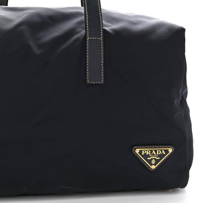 Prada Tessuto Nylon Saffiano Weekender Baltico 8 of 10