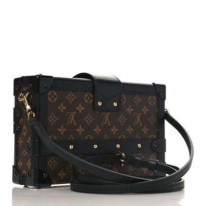 Louis Vuitton Monogram Petite Malle Black 3 of 11