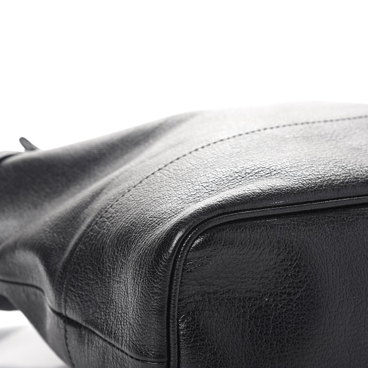 Calfskin 2Jours Bucket Bag Black