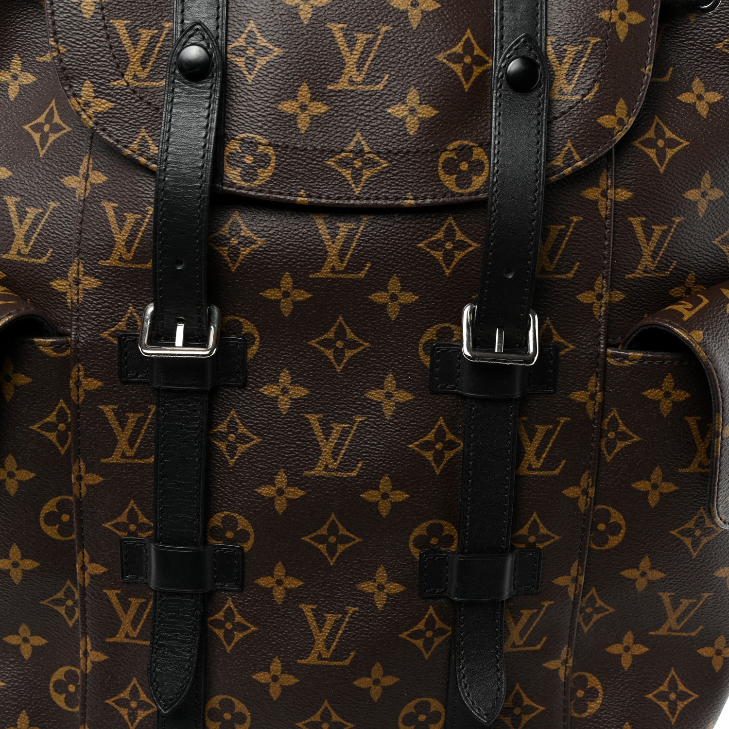 Louis Vuitton Monogram Macassar Christopher PM Backpack 8 of 10