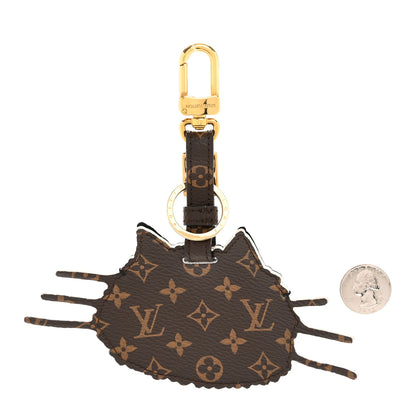 Louis Vuitton Epi Monogram Catogram Bag Charm Key Holder Gris 2 of 5