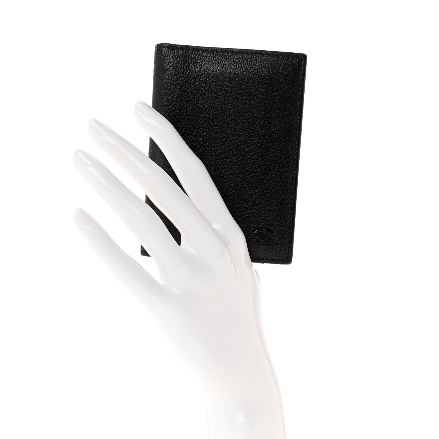 Chanel Goatskin Card Case Black 2 of 10