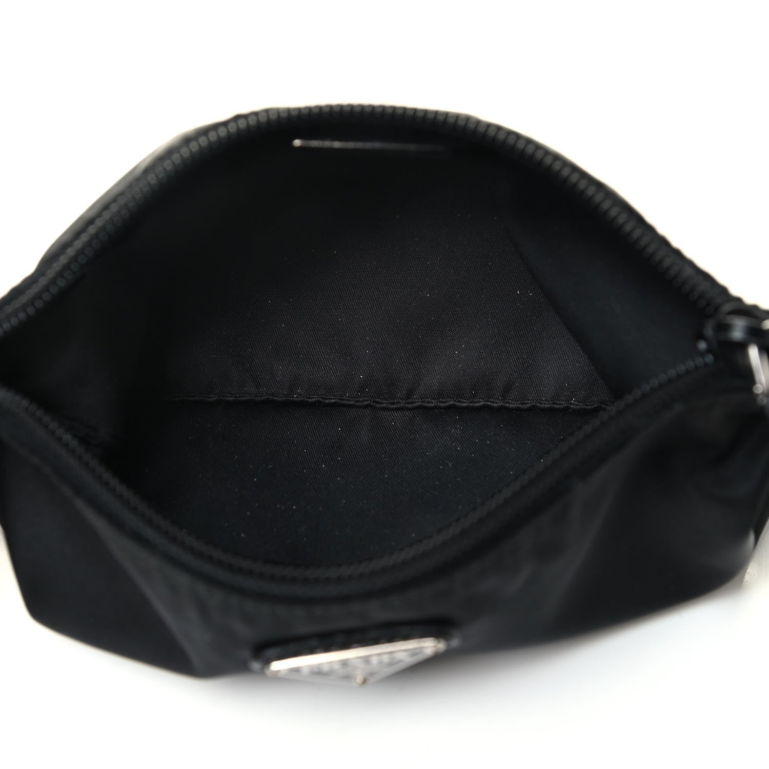 Prada Nylon Vela Cosmetic Pouch Black 7 of 8