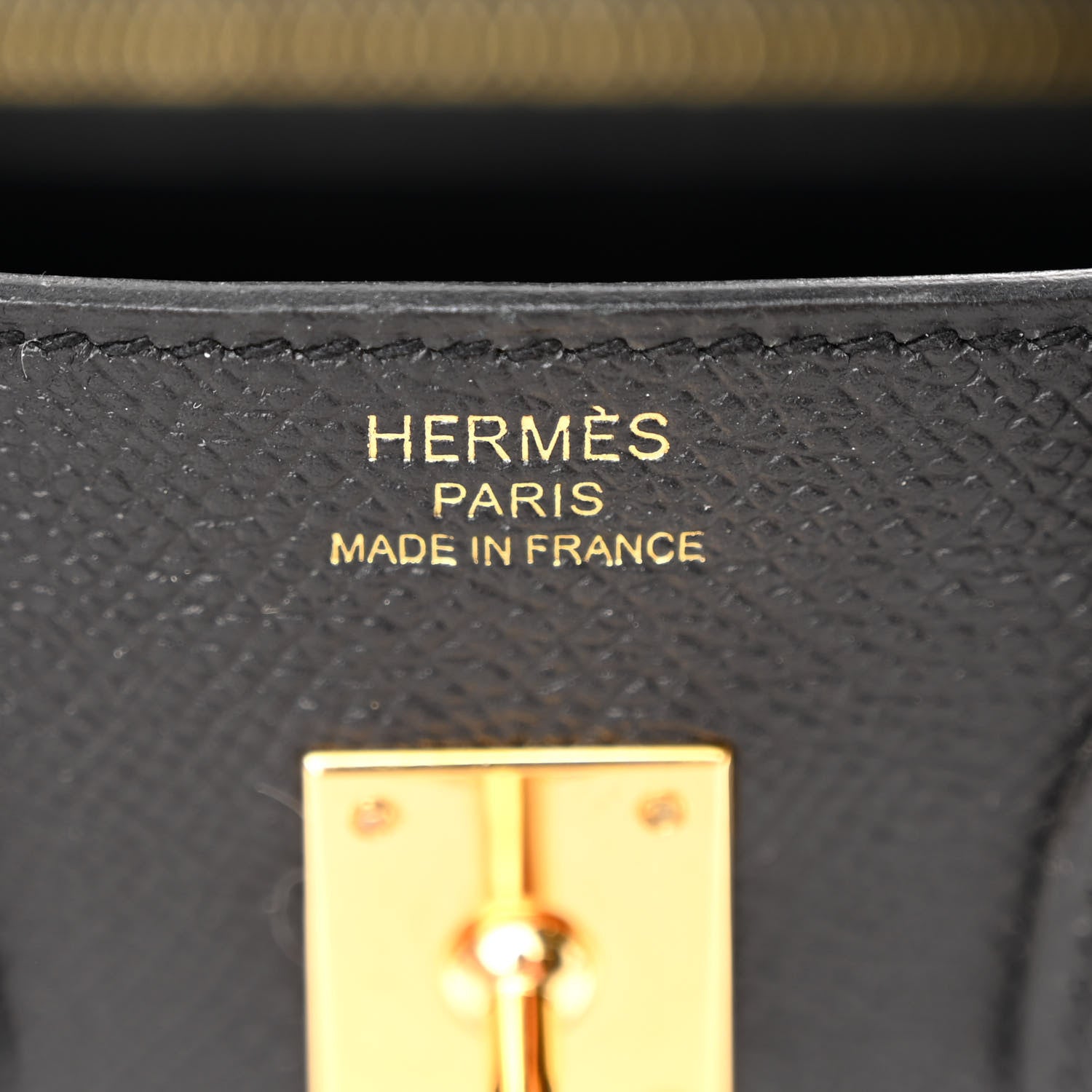 Hermes Epsom Birkin Sellier 25 Black 6 of 12