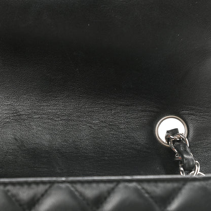 Chanel Lambskin Quilted Mini Rectangular Flap Black 8 of 11