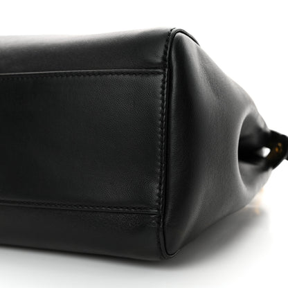 Fendi Nappa Mini Peekaboo Iconic Satchel Black 10 of 10