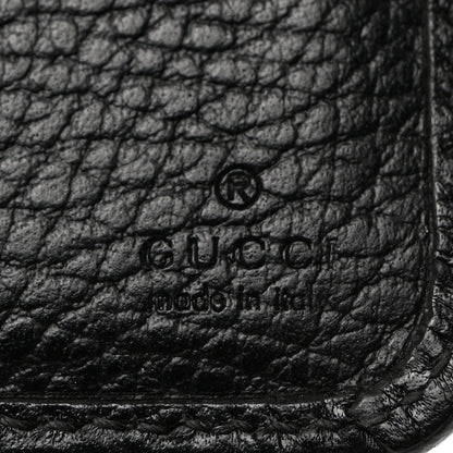 Gucci Dollar Calfskin Double G Wallet Black 6 of 8