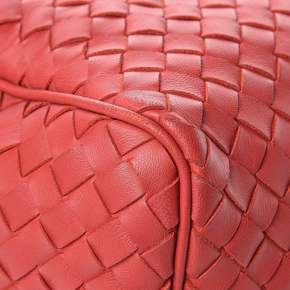 Bottega Veneta Nappa Intrecciato Satchel Corniola 12 of 16