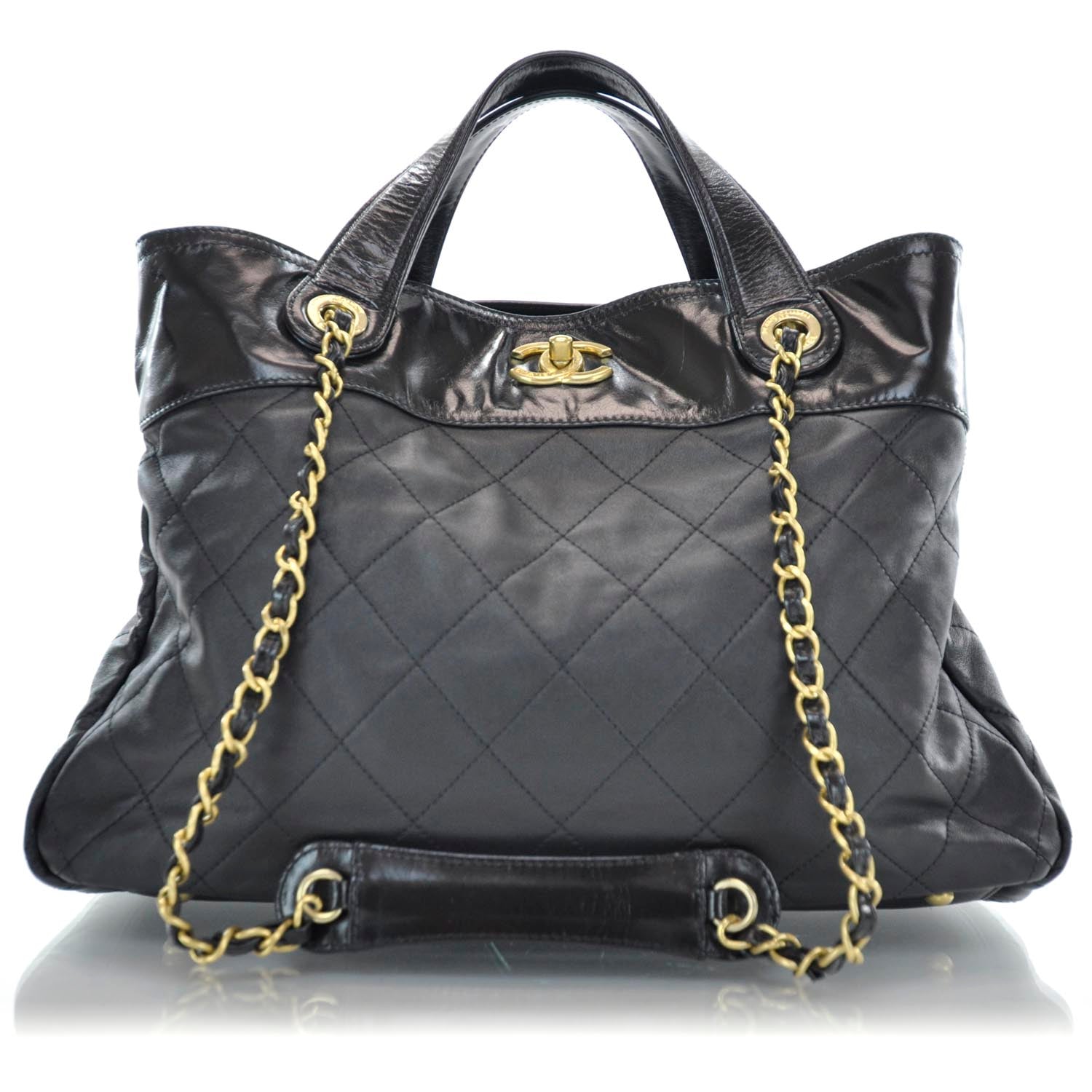 Chanel In The Mix Tote Black 1 of 10