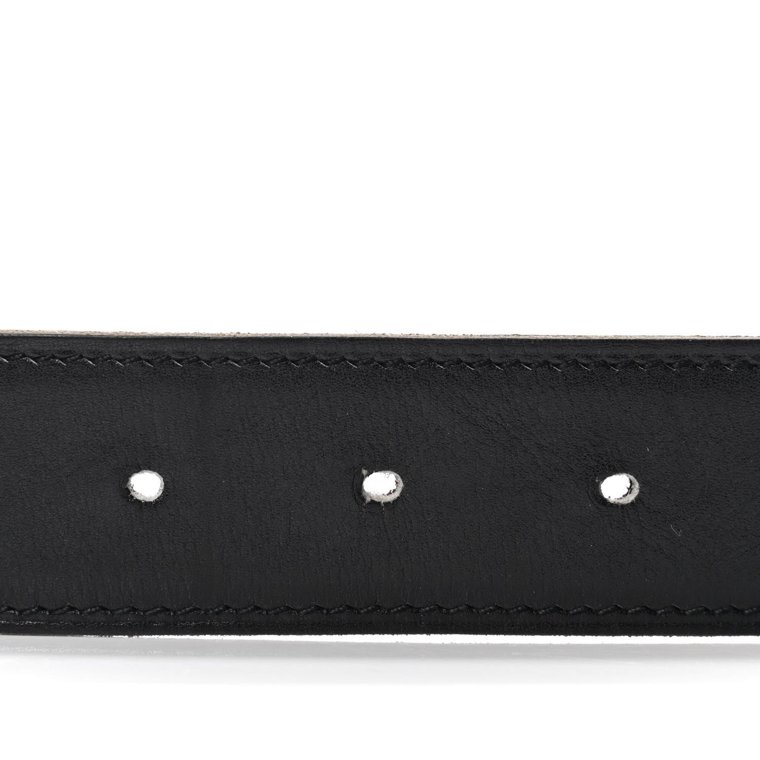 Hermes Box Togo 32mm H Belt 90 Black Chocolate 3 of 5