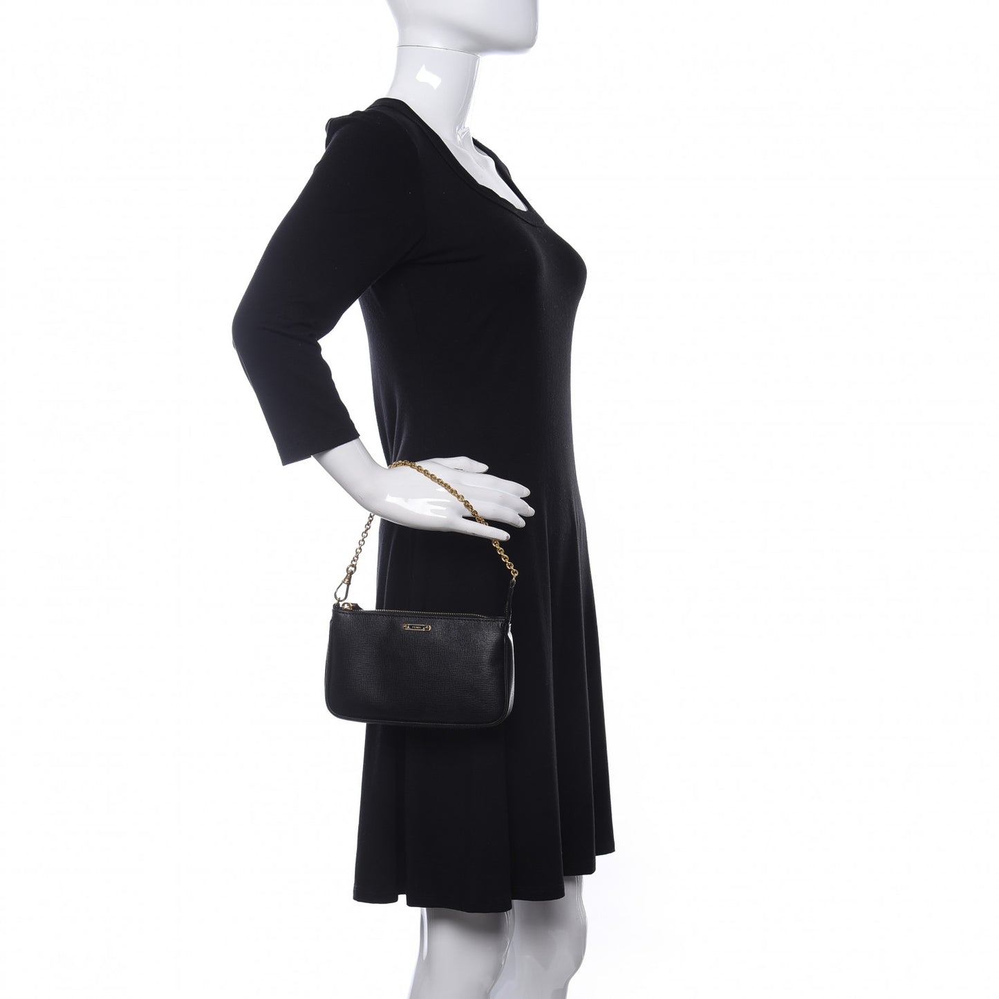 Vitello Elite Pochette Black
