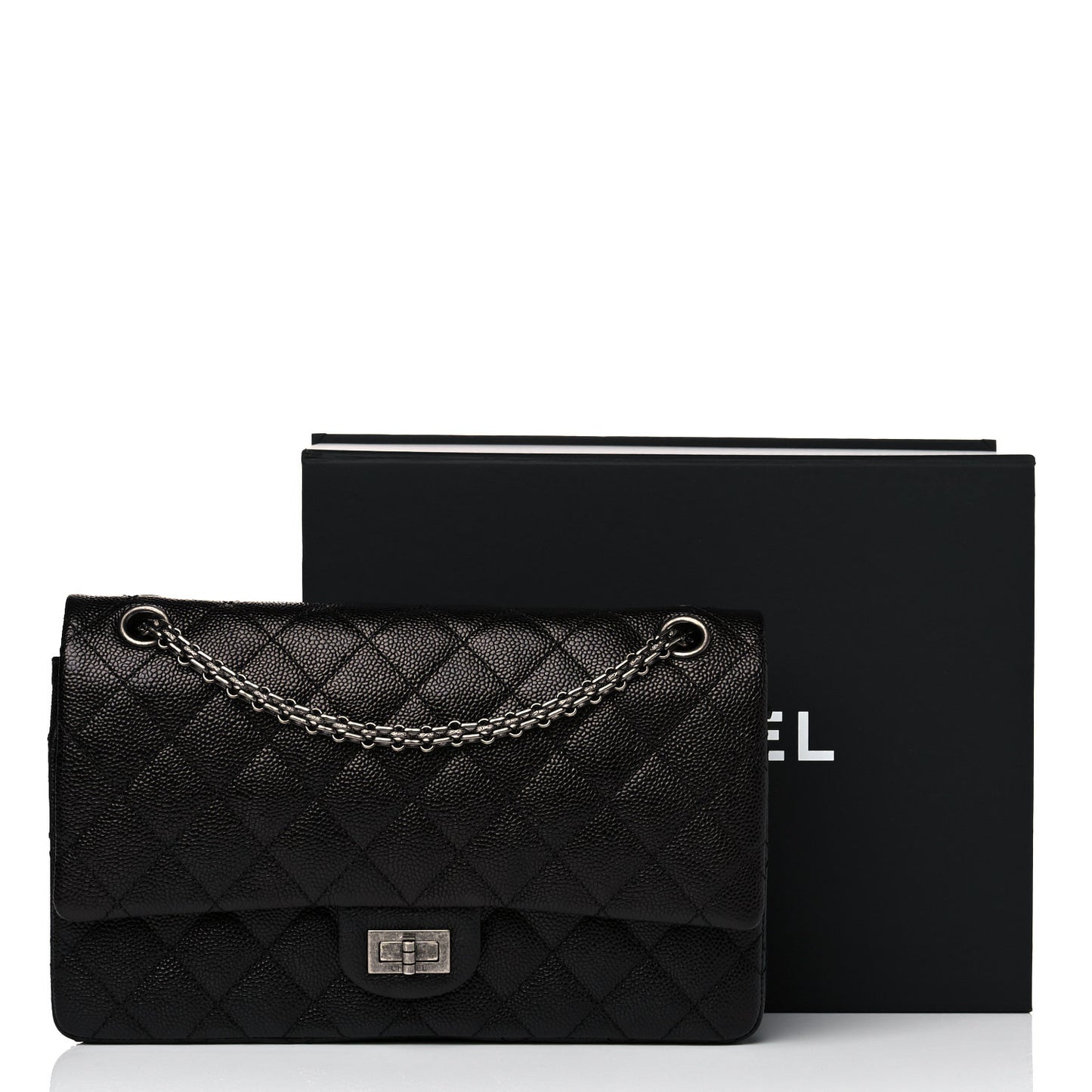 Caviar Quilted 2.55 Reissue 226 Flap Black