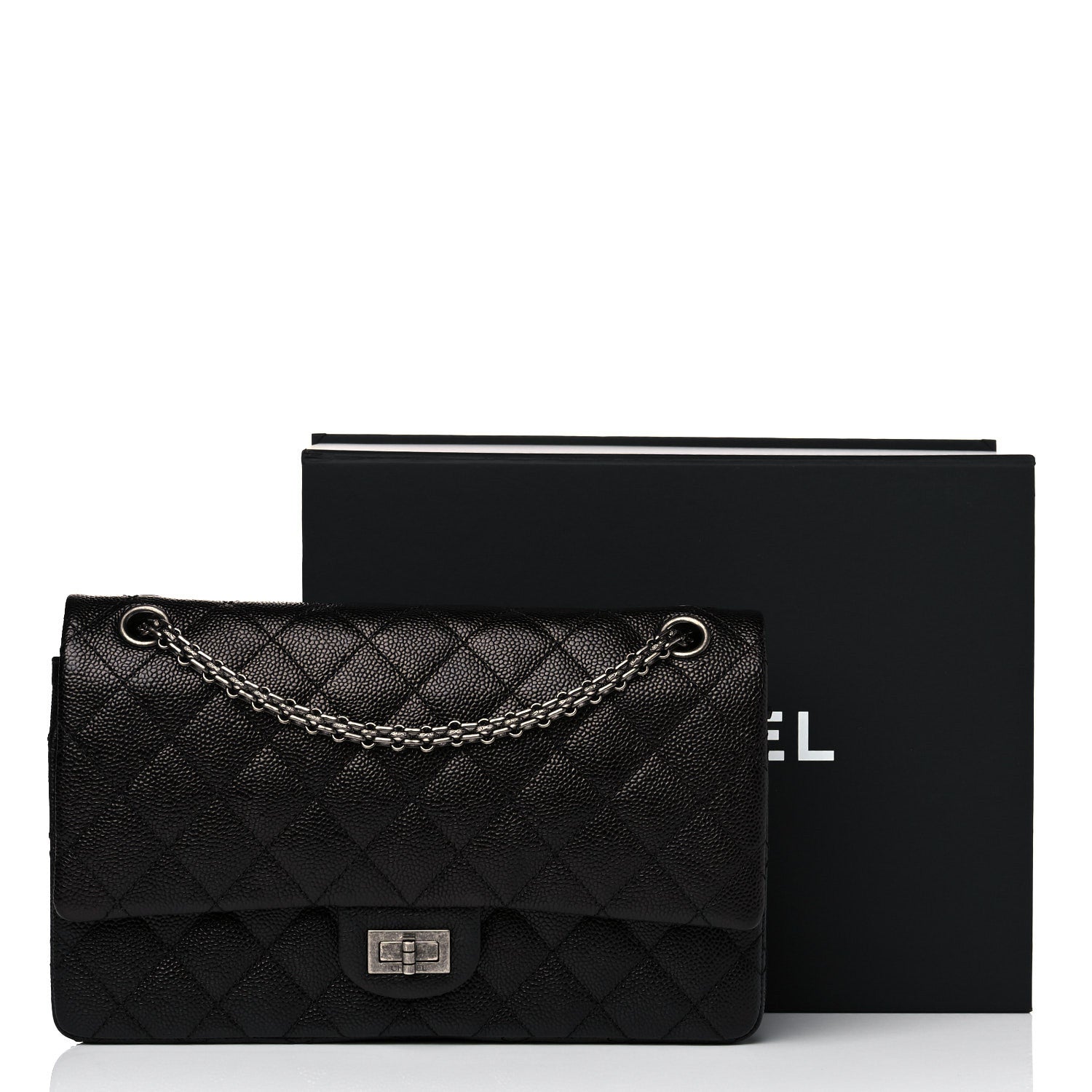 Chanel Caviar Quilted 2.55 Reissue 226 Flap Black 18 of 18