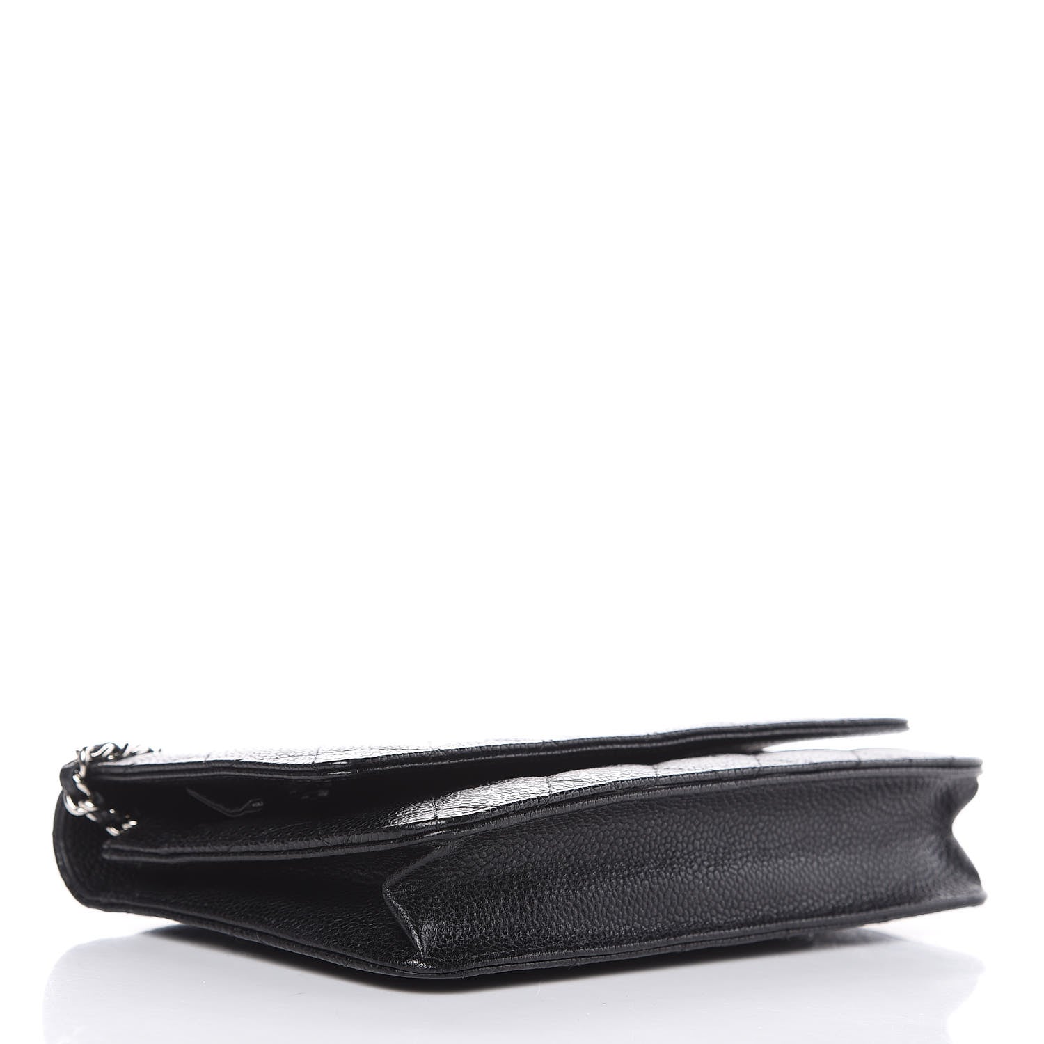 Chanel Caviar Quilted Wallet On Chain WOC Black 4 of 11