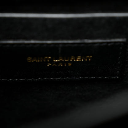 Saint Laurent Calfskin Medium Monogram Sunset Black 6 of 10