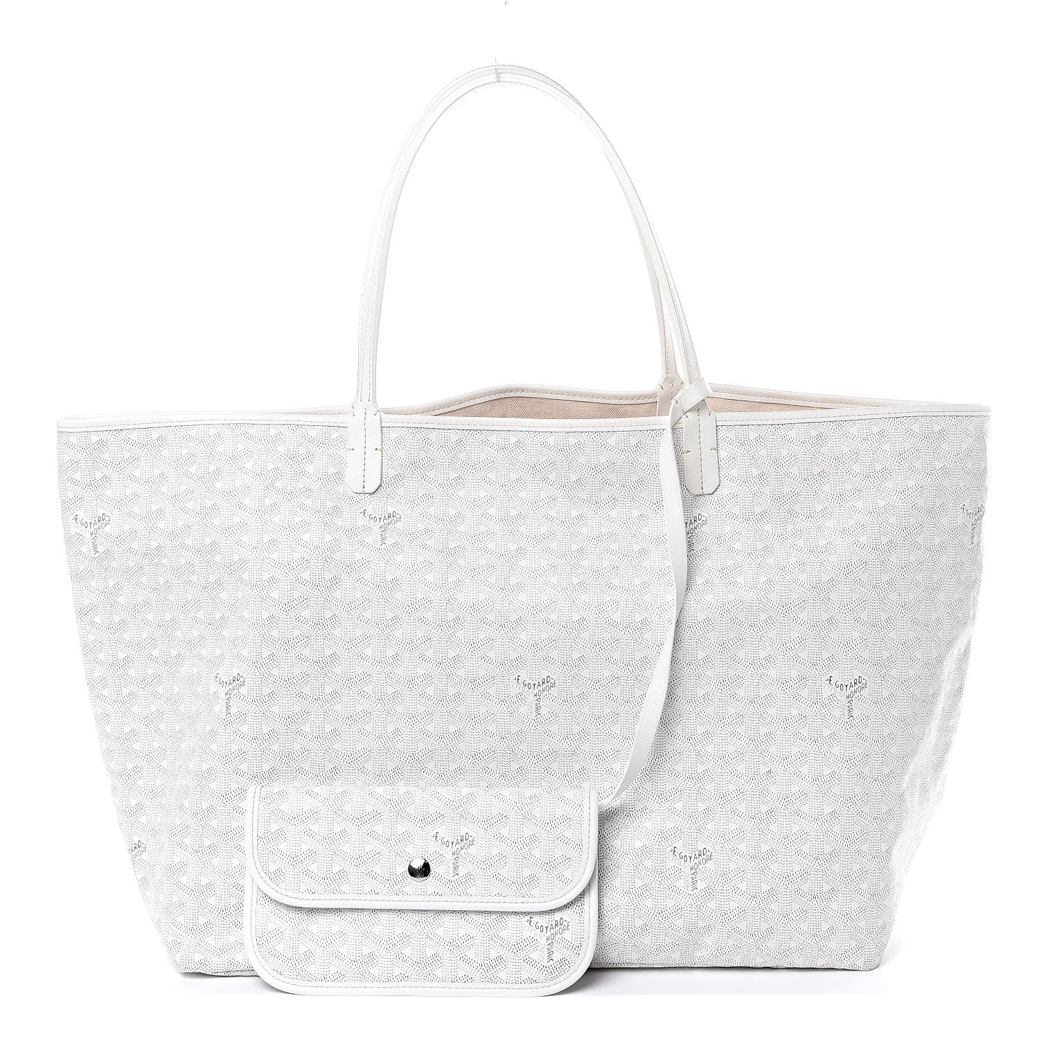 Goyard Goyardine Saint Louis GM White 1 of 10