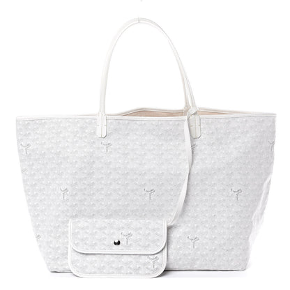 Goyard Goyardine Saint Louis GM White 1 of 10