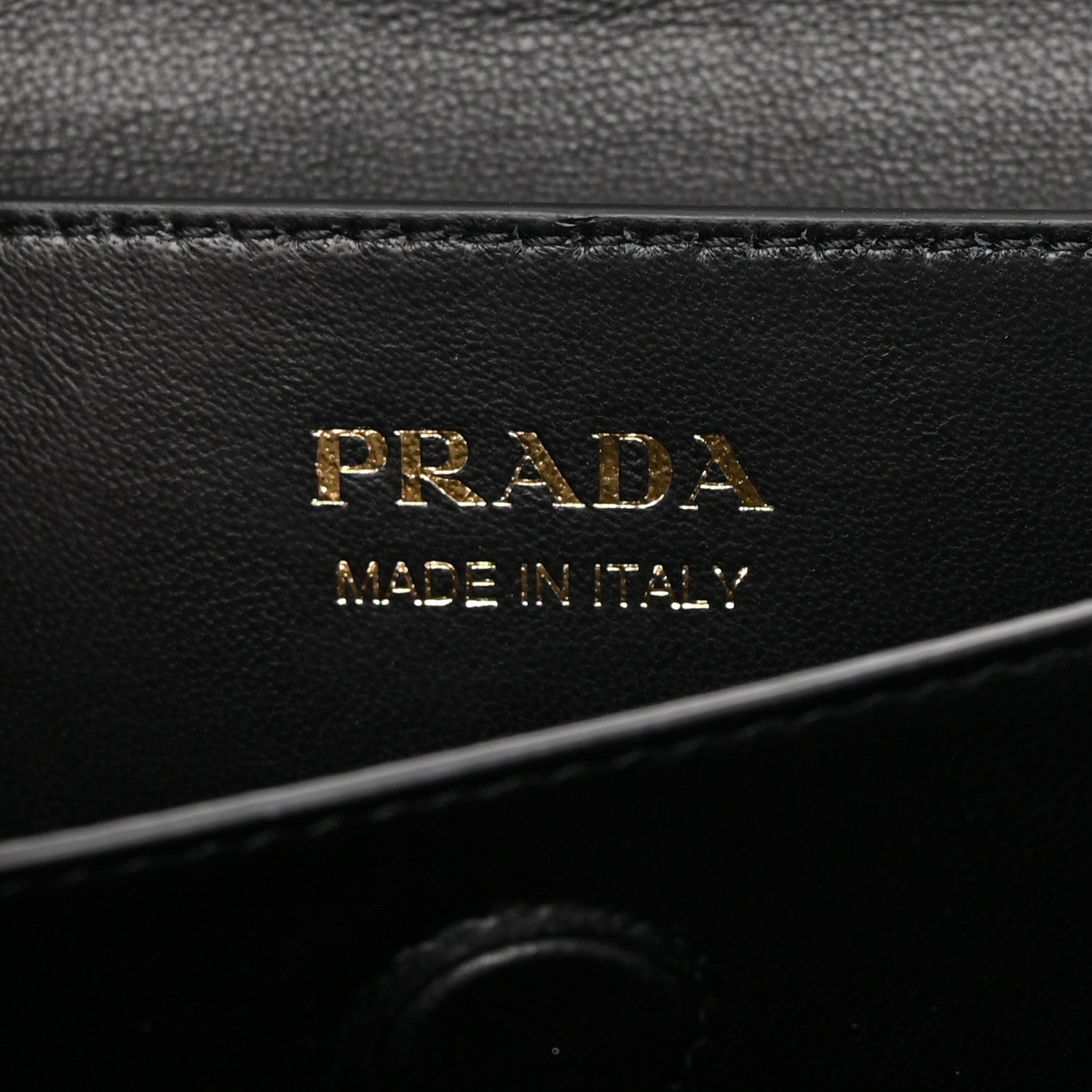 Prada Saffiano Cuir Medium Double Handle Bag Black 6 of 11