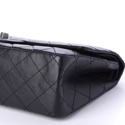 Chanel Aged Calfskin Quilted 2.55 Reissue 226 Flap Black 7 of 10