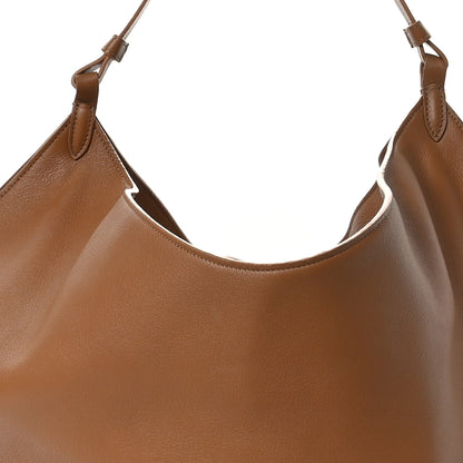 Khaite Calfskin Medium Lotus Tote Nougat 9 of 11