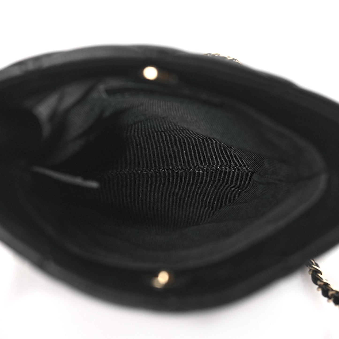 Lambskin Quilted Tech Take Away Clutch Black