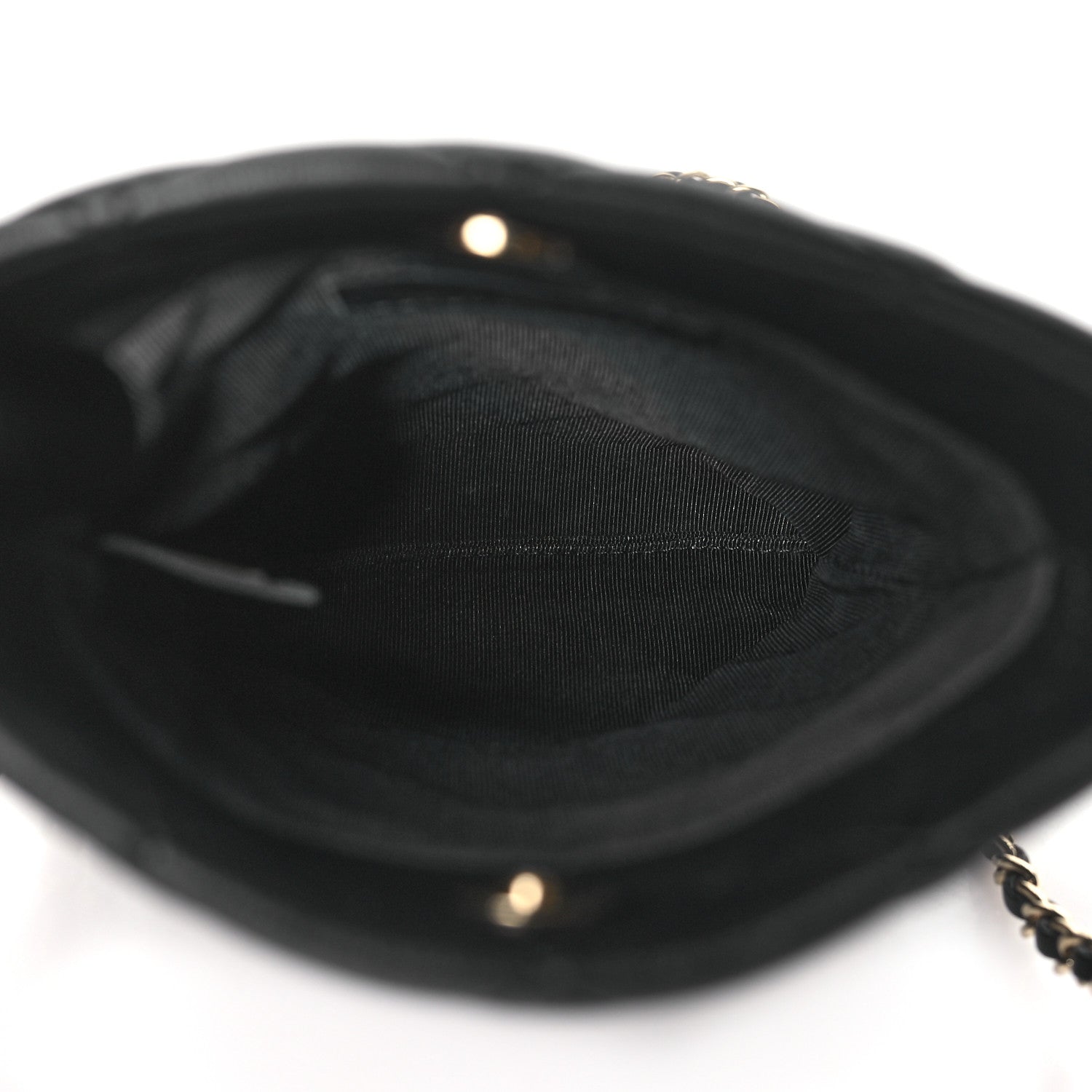 Chanel Lambskin Quilted Tech Take Away Clutch Black 5 of 10