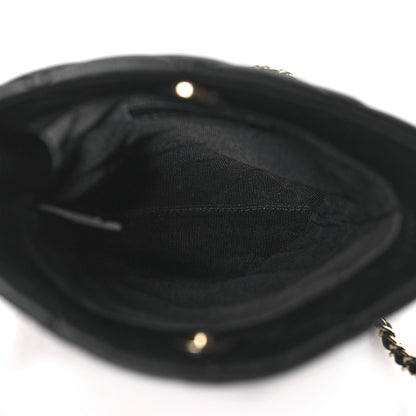 Chanel Lambskin Quilted Tech Take Away Clutch Black 5 of 10
