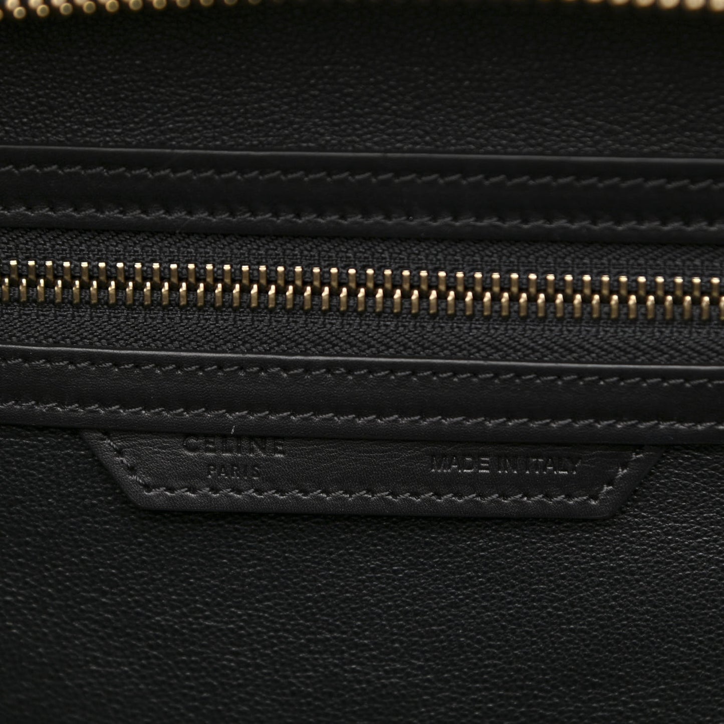 Satin Calfskin Mini Tri-Color Luggage Seashell