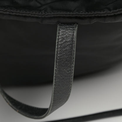 Prada Tessuto Nylon Saffiano Tote Black 15 of 18