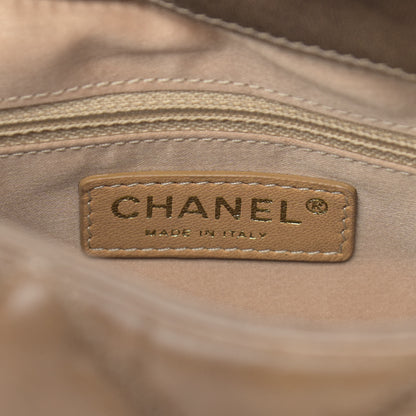 Chanel Lambskin Bubble Quilt Flap Brown 6 of 14