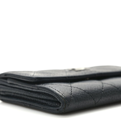 Chanel Caviar Quilted Flap Card Holder Black 9 of 11